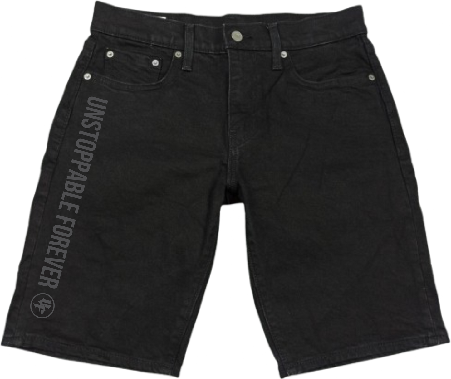 Smoke Denim Shorts