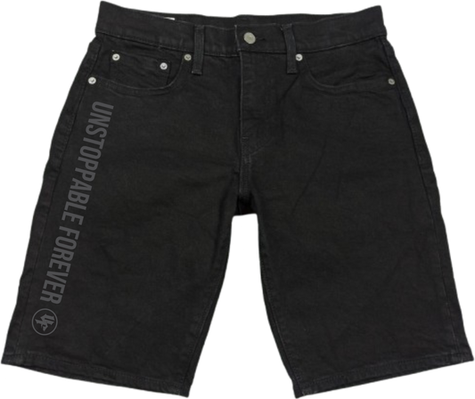 Smoke Denim Shorts